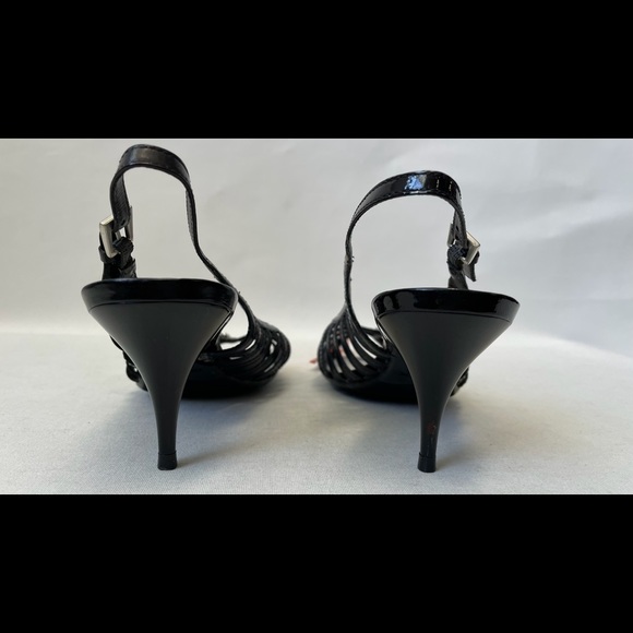 Geox Respira Strappy SlingBback Open Toe heels Size 8 - Picture 3 of 4